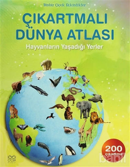 Picture of Çıkartmalı Dünya Atlası - Hayvanların Yaşadığı Yerler