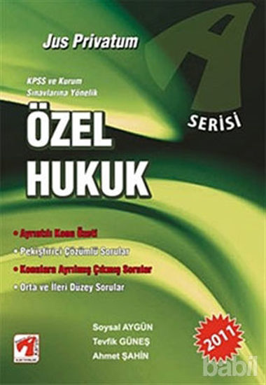 Picture of Özel Hukuk - A Serisi
