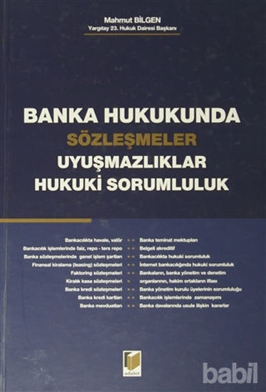 Picture of Banka Hukukunda Sözleşmeler Uyuşmazlıklar Hukuki Sorumluluk