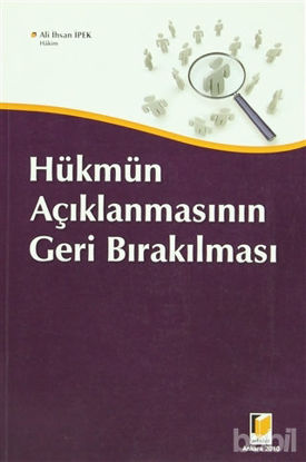 Picture of Hükmün Açıklanmasının Geri Bırakılması