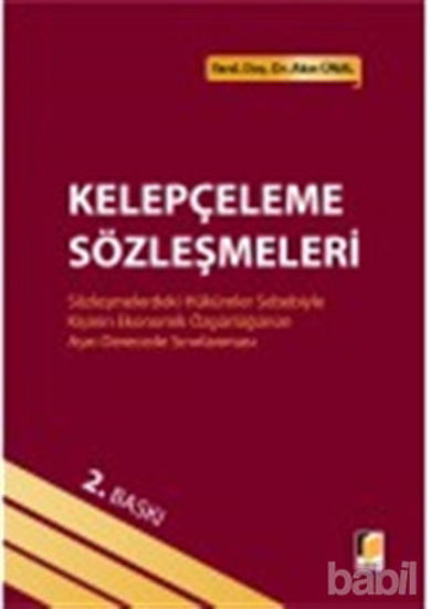 Picture of Kelepçeleme Sözleşmeleri