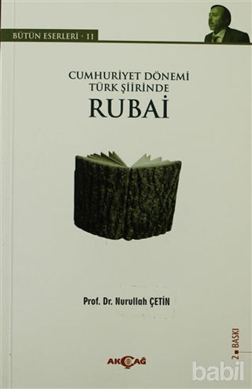 Picture of Cumhuriyet Dönemi Türk Şiirinde Rubai