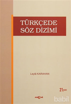 Picture of Türkçede Söz Dizimi