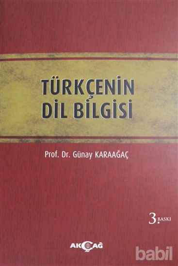 Picture of Türkçenin Dil Bilgisi