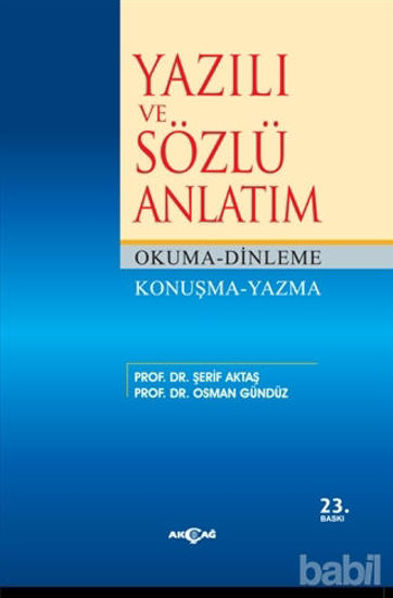 Picture of Yazılı ve Sözlü Anlatım