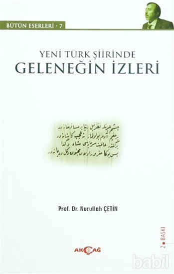 Picture of Yeni Türk Şiirinde Geleneğin İzleri
