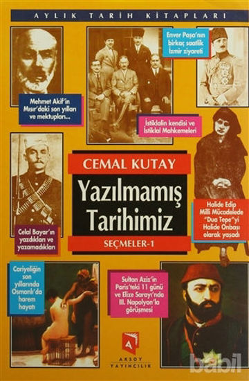 Picture of Yazılmamış Tarihimiz  Seçmeler 1
