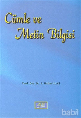 Picture of Cümle ve Metin Bilgisi