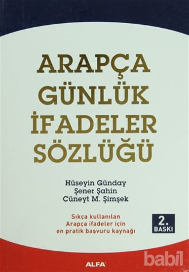 Picture of Arapça Günlük İfadeler Sözlügü