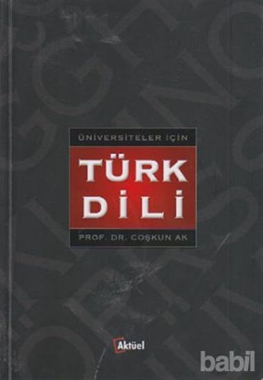 Picture of Üniversiteler İçin Türk Dili