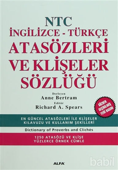 Picture of NTC İngilizce - Türkçe Atasözleri ve Klişeler Sözlüğü