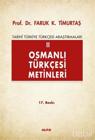 Picture of Osmanlı Türkçesi Metinleri 2