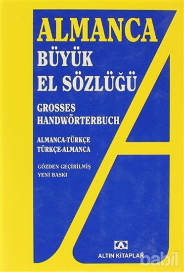 Picture of Almanca Büyük El Sözlüğü
