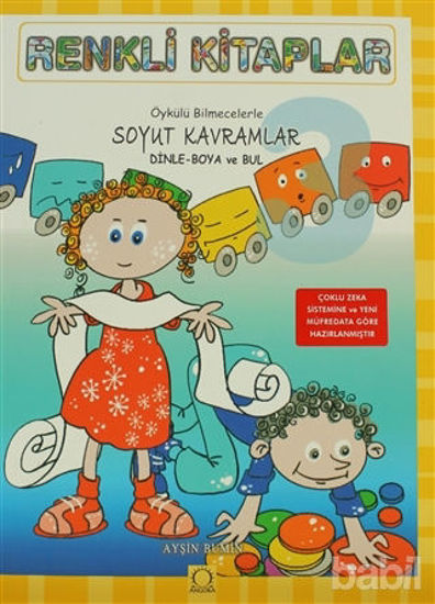 Picture of Renkli Kitaplar - 3 Öykülü Bilmecelerle Soyut Kavramlar Dinle Boya ve Bul