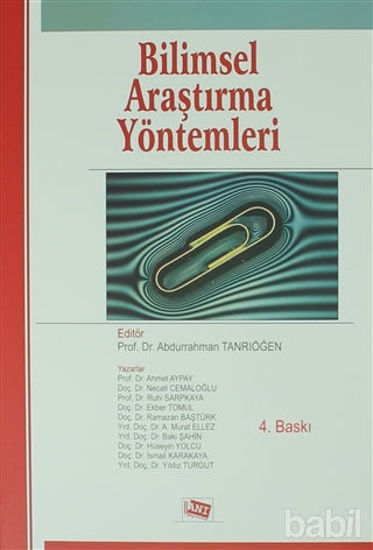 Picture of Bilimsel Araştırma Yöntemleri