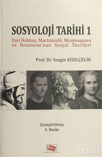 Picture of Sosyoloji Tarihi 1