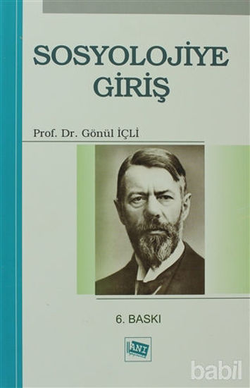 Picture of Sosyolojiye Giriş