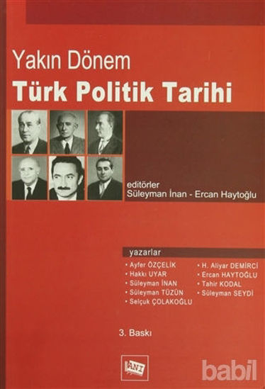 Picture of Yakın Dönem Türk Politik Tarihi