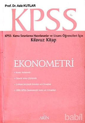 Picture of KPSS Ekonometri (Kılavuz Kitap)