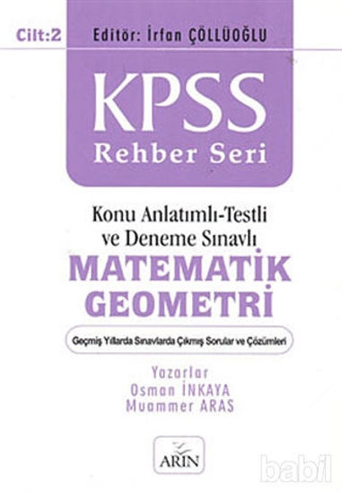 Picture of KPSS Rehber Seri - Matematik Geometri Cilt: 2