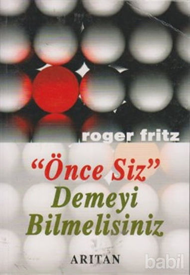 Picture of Önce Siz Demeyi Bilmelisiniz