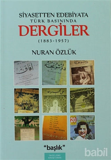 Picture of Siyasetten Edebiyata Türk Basınında Dergiler