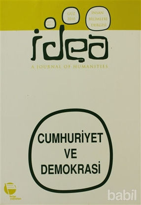 Picture of İdea Sayı: 2 Cilt: 2 İnsan Bilimleri Dergisi / A Journal of Humanities