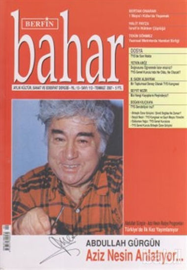 Picture of Berfin Bahar Aylık Kültür, Sanat ve Edebiyat Dergisi Sayı : 113