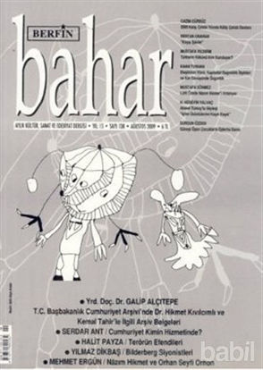 Picture of Berfin Bahar Aylık Kültür, Sanat ve Edebiyat Dergisi Sayı : 138