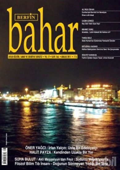 Picture of Berfin Bahar Aylık Kültür, Sanat ve Edebiyat Dergisi Sayı : 166