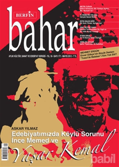 Picture of Berfin Bahar Aylık Kültür, Sanat ve Edebiyat Dergisi Sayı : 171