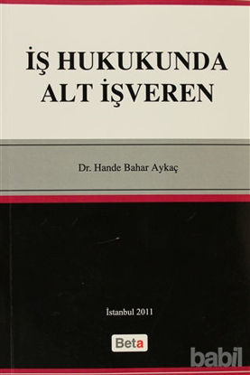 Picture of İş Hukukunda Alt İşveren