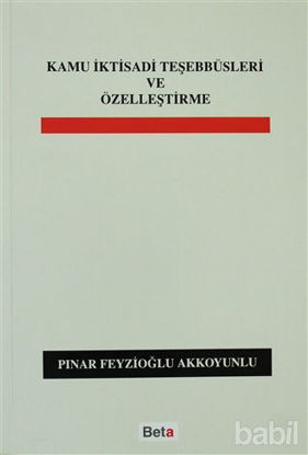 Picture of Kamu İktisadi Teşebbüsleri ve Özelleştirme