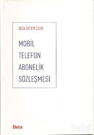Picture of Mobil Telefon Abonelik Sözleşmesi