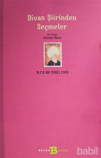 Picture of Divan Şiirinden Seçmeler