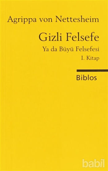 Picture of Gizli Felsefe Ya da Büyü Felsefesi 1. Kitap