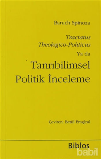 Picture of Tanrıbilimsel Politik İnceleme