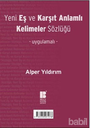 Picture of Yeni Eş ve Karşıt Anlamlı Kelimeler Sözlüğü