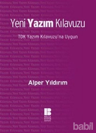 Picture of Yeni Yazım Kılavuzu