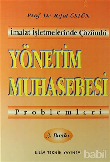 Picture of Yönetim Muhasebesi Problemleri