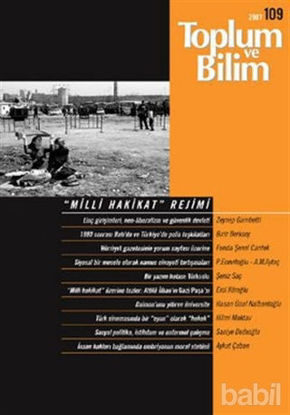 Picture of Toplum ve Bilim Sayı: 109 "Milli Hakikat" Rejimi