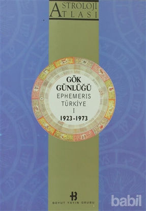Picture of Astroloji Atlası Gök Günlüğü Ephemeris Türkiye 1 1923 - 1973