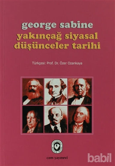 Picture of Yakınçağ Siyasal Düşünceler Tarihi