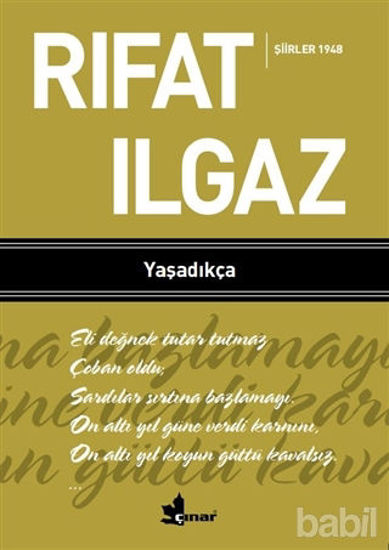 Picture of Yaşadıkça - Şiirler 1948