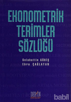Picture of Ekonometrik Terimler Sözlüğü