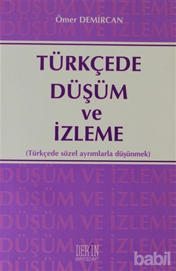 Picture of Türkçede Düşüm ve İzleme