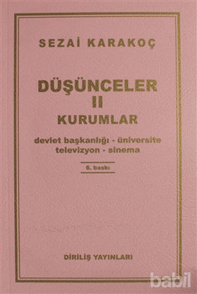 Picture of Düşünceler - 2 Kurumlar