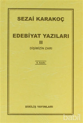 Picture of Edebiyat Yazıları 2: Dişimizin Zarı