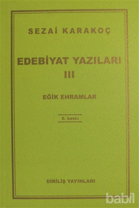Picture of Edebiyat Yazıları 3 - Eğik Ehramlar