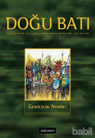 Picture of Doğu Batı Düşünce Dergisi Sayı: 3 Gericilik Nedir?